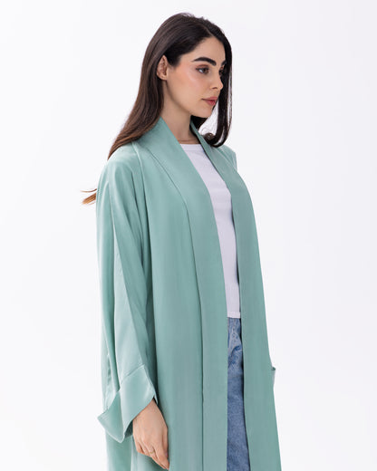 MINT FROST ABAYA | CUPRO