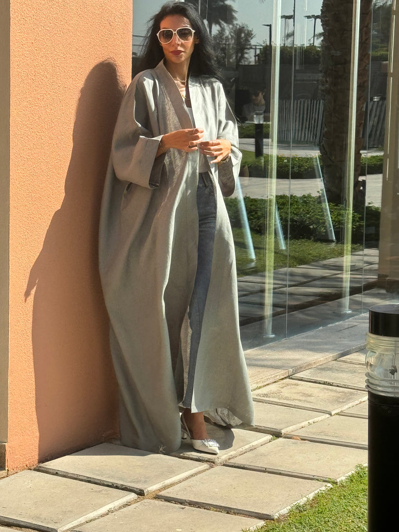 The Olive - 100% Pure Linen Abaya