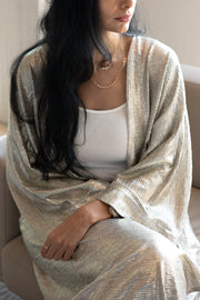 Gold Shimmer Abaya