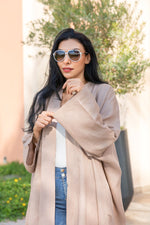 Load image into Gallery viewer, The Camel - 100% Pure Linen Abaya
