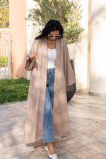 Load image into Gallery viewer, The Camel - 100% Pure Linen Abaya
